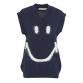 Gilet in maglia #blu