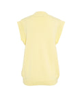 Gilet in maglia #giallo