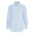 Camicia oversize #blu