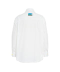 Camicia oversize #bianco