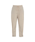 Pantaloni in nylon stretch 'Resort' #beige