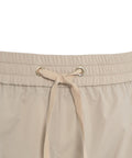 Pantaloni in nylon stretch 'Resort' #beige