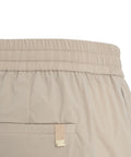 Pantaloni in nylon stretch 'Resort' #beige