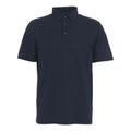 Polo in cotone #blu