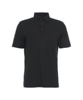 Polo in cotone #nero