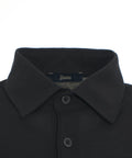 Polo in cotone #nero