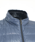 Gilet reversibile in piuma #blu