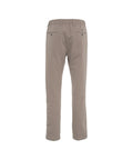 Pantaloni chino in light nylon stretch #grigio