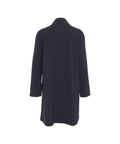 Cappotto in scuba #blu