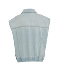 Gilet in denim 'Donatella' #blu