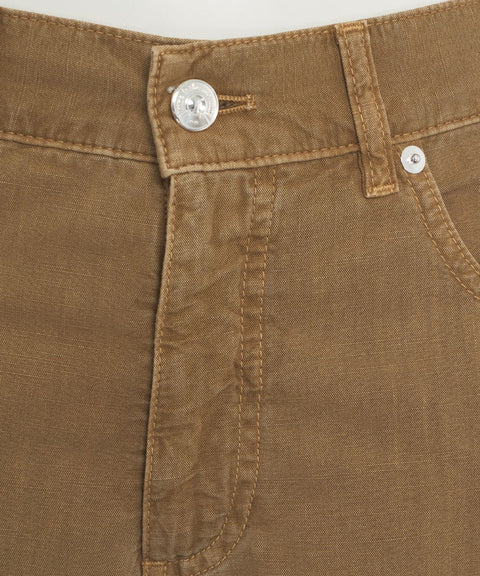 Over carrot jeans 'Gea' #marrone