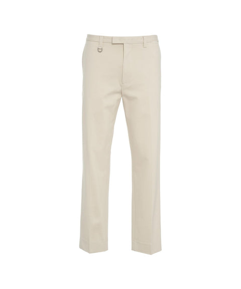 Pantaloni chino in jersey #beige