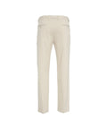 Pantaloni chino in jersey #beige