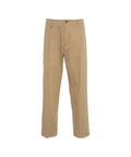 Pantaloni chino con tasche #marrone