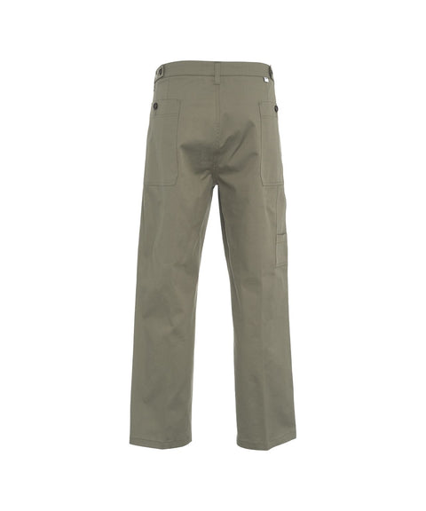 Pantaloni chino con tasche #verde