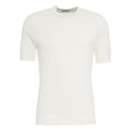 T-shirt con struttura a nido d'ape #bianco