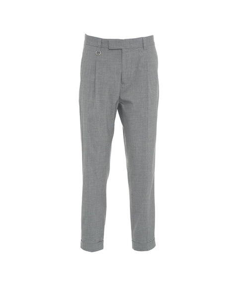 Pantaloni chino relaxed fit 'Duomo' #grigio