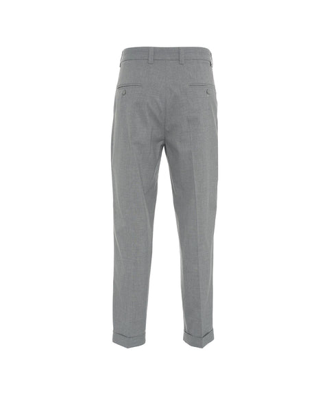 Pantaloni chino relaxed fit 'Duomo' #grigio