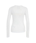 Maglia a coste #bianco