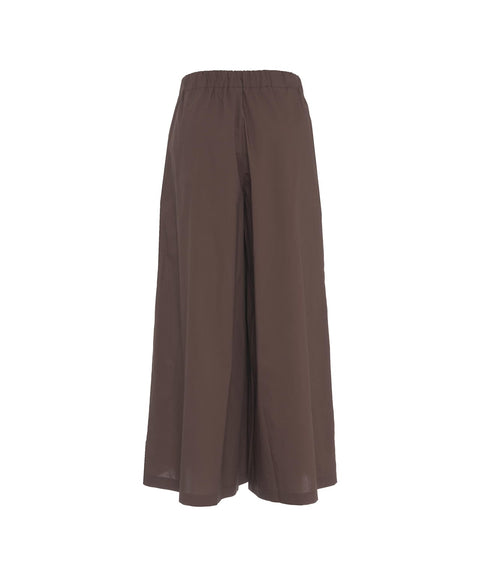 Pantaloni flared #marrone