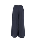 Pantaloni flared #blu