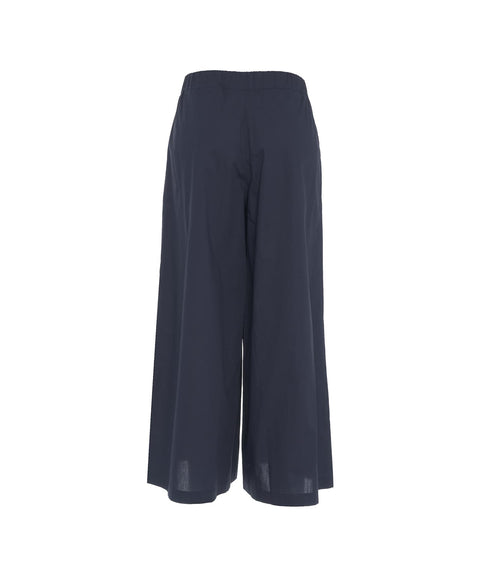 Pantaloni flared #blu