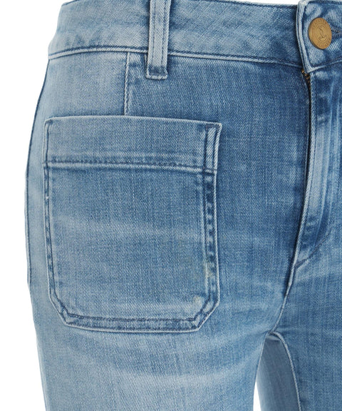 Flared jeans 'Delphine' #blu