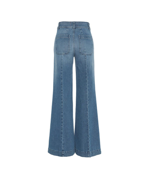 Flared jeans 'Jane' #blu