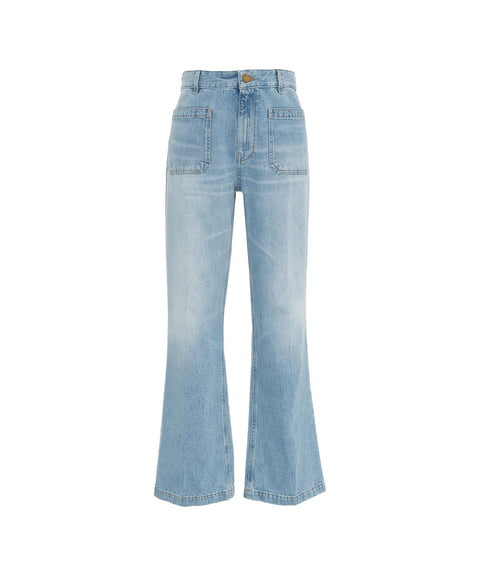 Straight leg jeans 'Curt' #blu