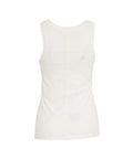 Top in cotone #bianco