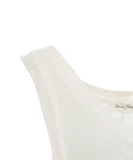 Top in cotone #bianco