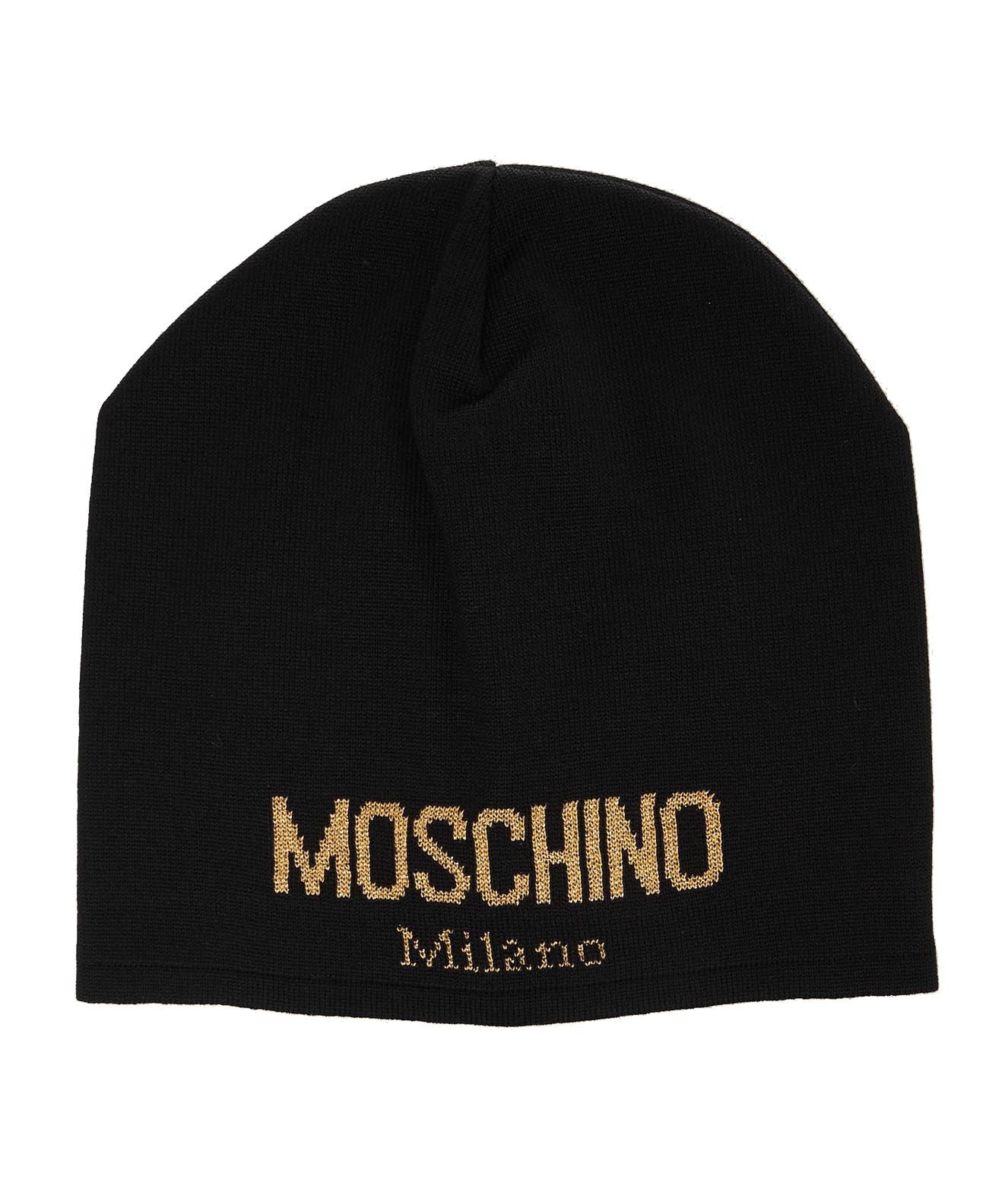 Moschino - Balaclava con logo nero - Cappelli e Berretti