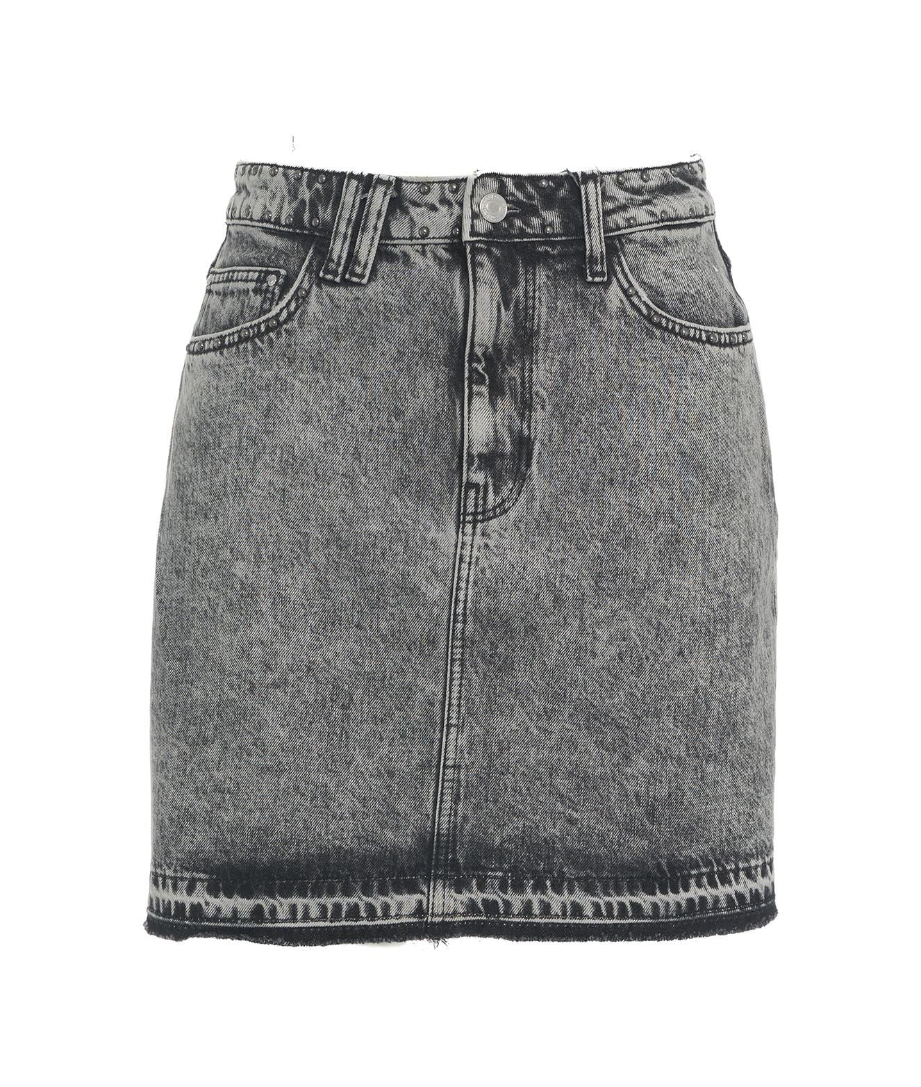 Raw Hem Slit Pocketed Midi Denim Skirt – KesleyBoutique