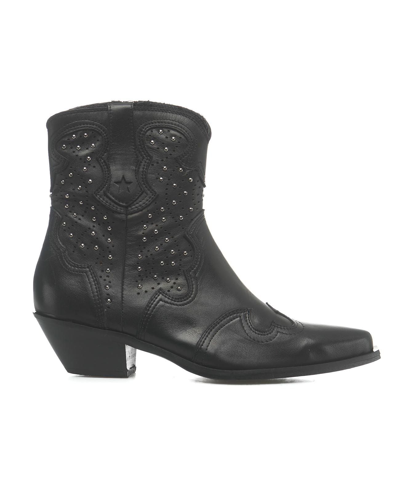 Curiosite Texano ankle boots Black Woman